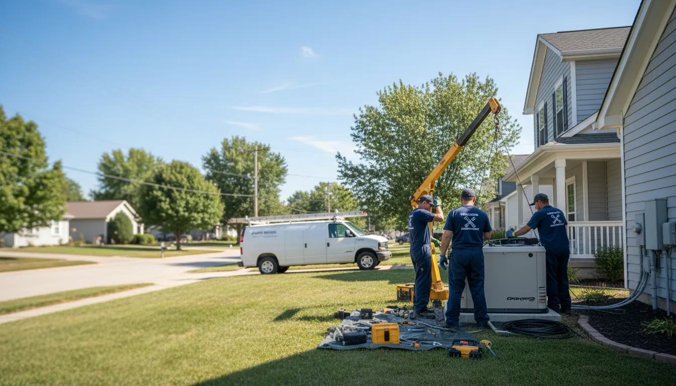 Generator Installation in New Point, IN near me